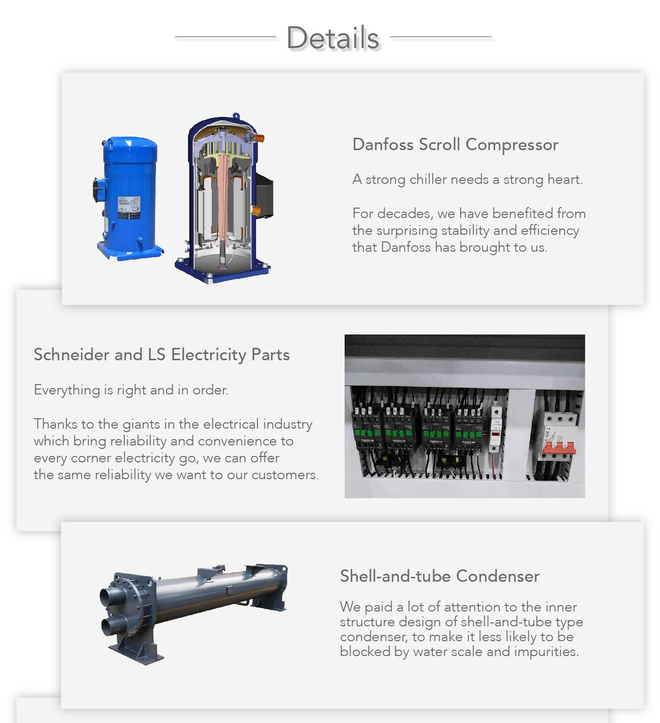 Water Cooled Industrial Chillers, Water Cooled Scroll Chillers, Water Chillers