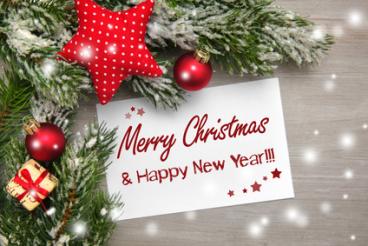 Merry Christmas & Happy New Year to All
